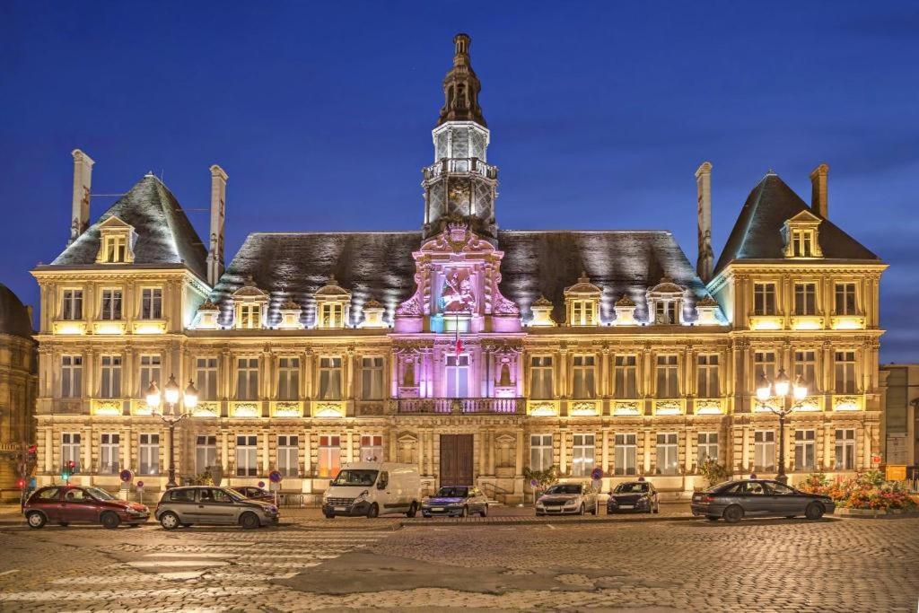 Charmant Studio Proche Gare Centre, Centre Ville Et Lycee Roosevelt Reims Exterior photo